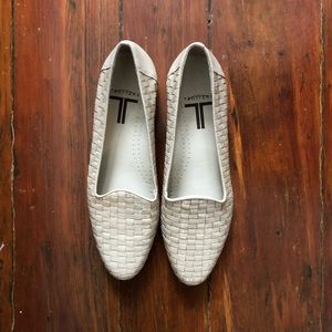 Cute woven vintage loafers